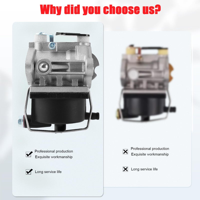 YOFMOO 640065 Carburetor for Tecumseh OHV110 OHV115 OHV120 OHV125 OHV130 OV358EA OVH135 640065A 13HP 13.5HP 14HP 15HP Engine Lawn Mower Carb 520952 056316 13153 - Image 5
